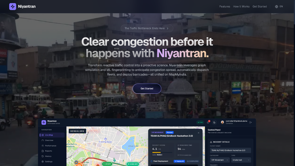Niyantran — screenshot 2